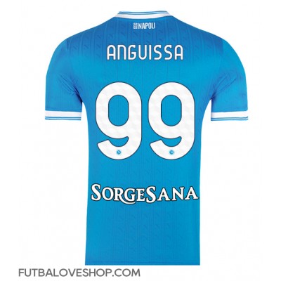 Dres SSC Napoli Frank Anguissa #99 Domáci 2025-26 Krátky Rukáv Dres SSC Napoli Frank Anguissa #99 Domáci 2025-26 Krátky Rukáv